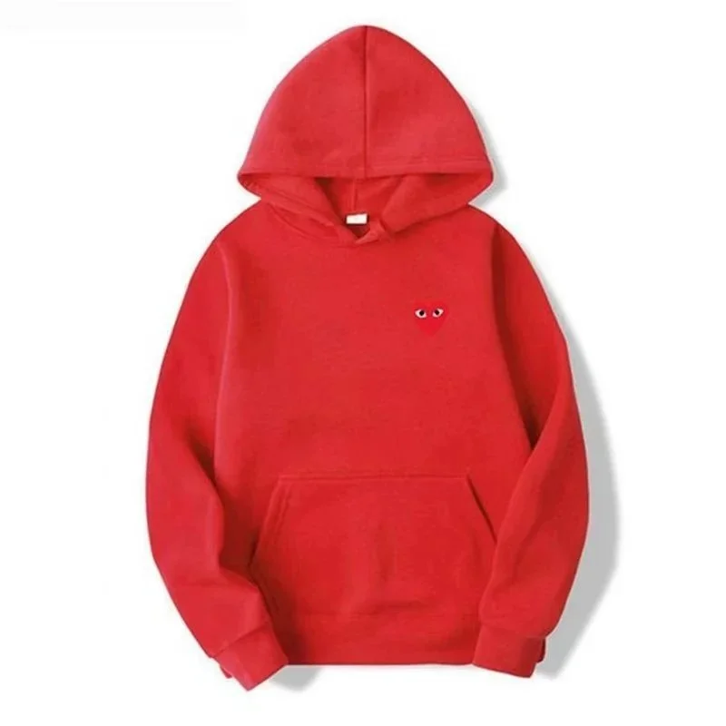 Comme des Garçons Comme des Garçons Play Red Heart Hoodie Red - 1