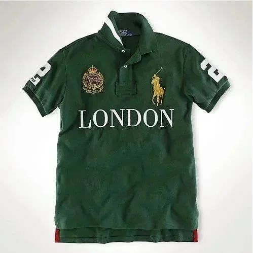 Polo Ralph Lauren Polo Ralph Lauren Big Pony London Green Polo Shirt Green - 1
