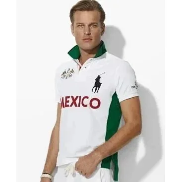 Polo Ralph Lauren Polo Ralph Lauren Mexico Polo Shirt White White - 1