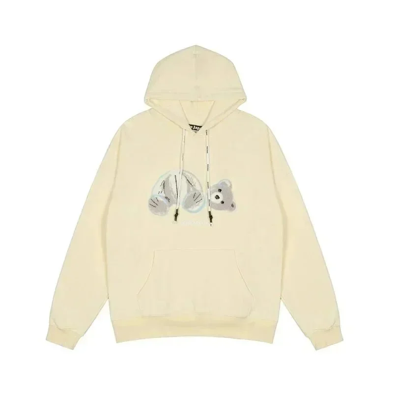 A Bathing Ape A Bathing Ape BAPE STA Bear Hoodie Cream Cream - 1