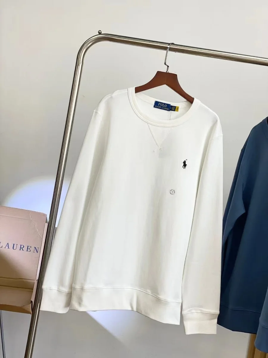 Polo Ralph Lauren Polo Ralph Lauren White Pony Logo Sweatshirt White - 1