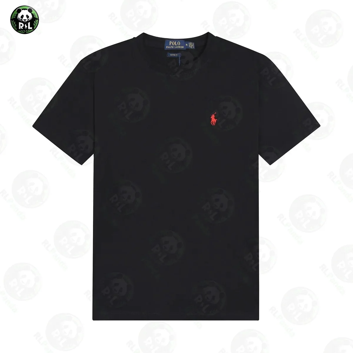 Polo Ralph Lauren Polo Ralph Lauren Black Panda Graphic T-Shirt Black - 1