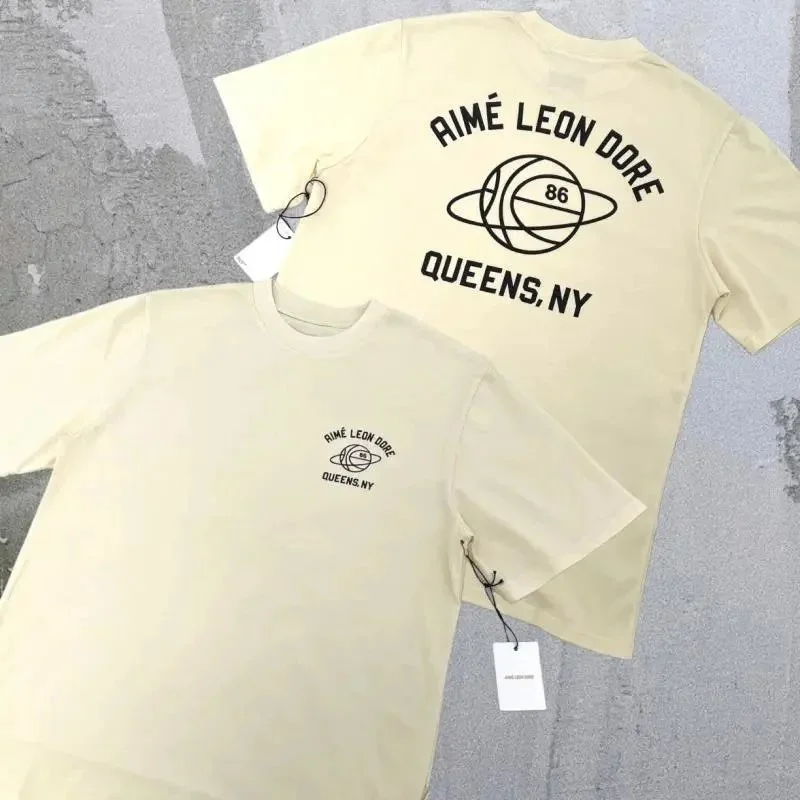 Aimé Leon Dore Aimé Leon Dore Queens NY T-Shirt Beige Beige - 1