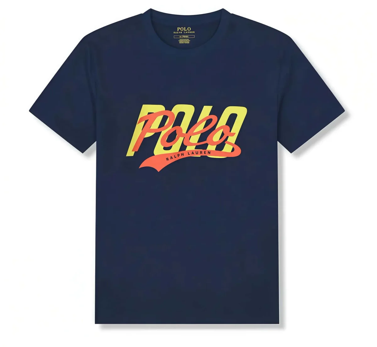 Polo Ralph Lauren Polo Ralph Lauren Navy Polo Script T-Shirt Navy - 1