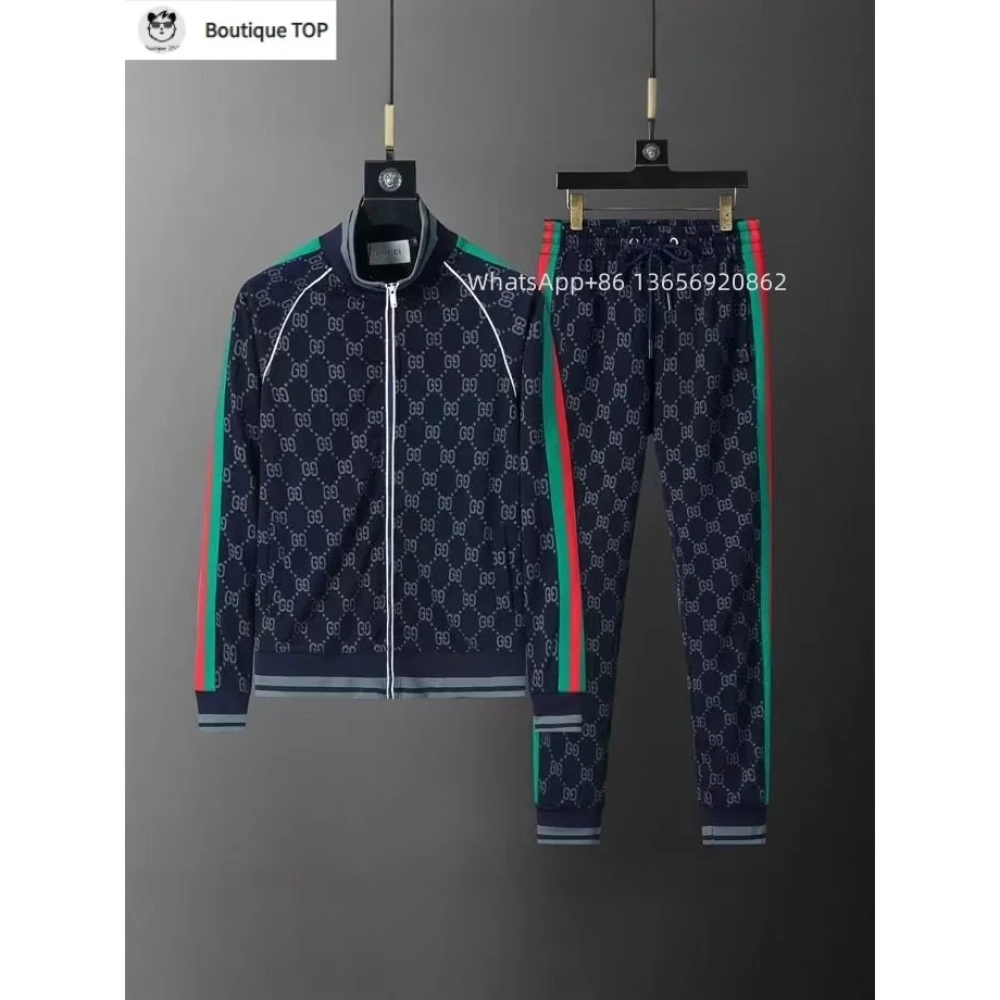 Gucci Gucci GG Marmont Navy Blue Tracksuit Set Navy - 1