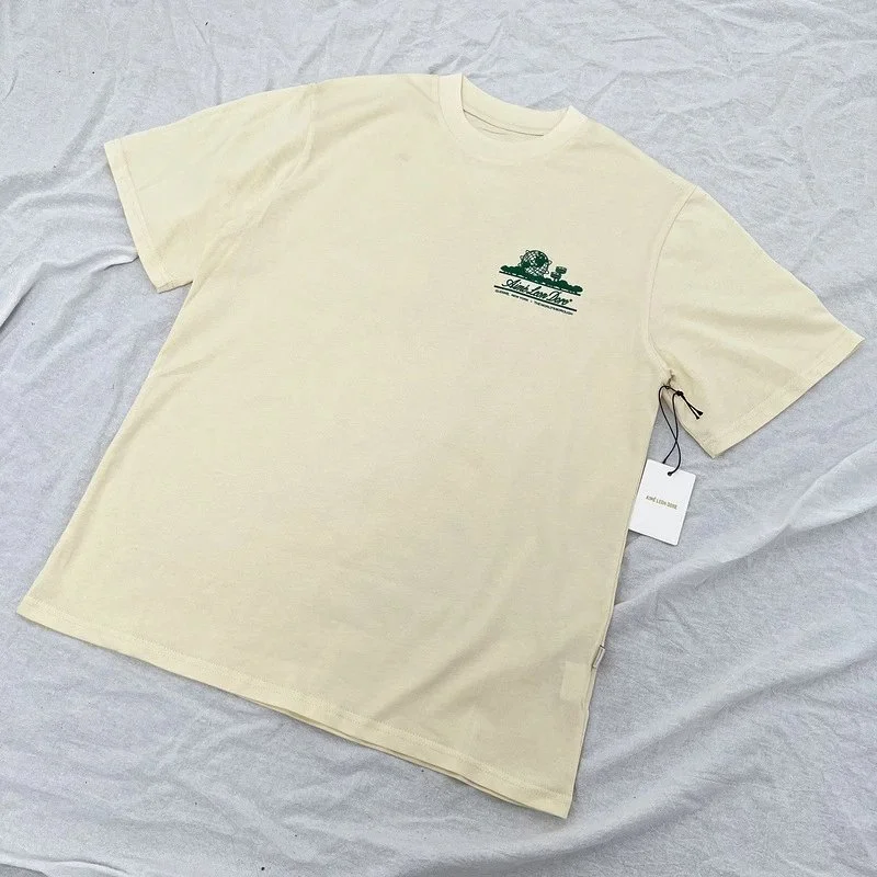 Off-White Off-White Out Of Office T-Shirt Cream Solid Cream - 1