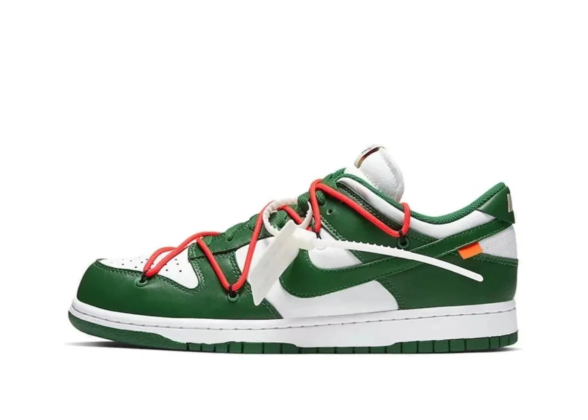 Nike Nike Dunk Low 'Olive' Green & White Sneakers Green - 1