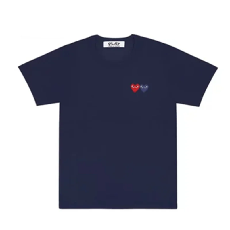 Comme des Garçons Comme des Garçons Play Navy Heart T-Shirt Navy - 1