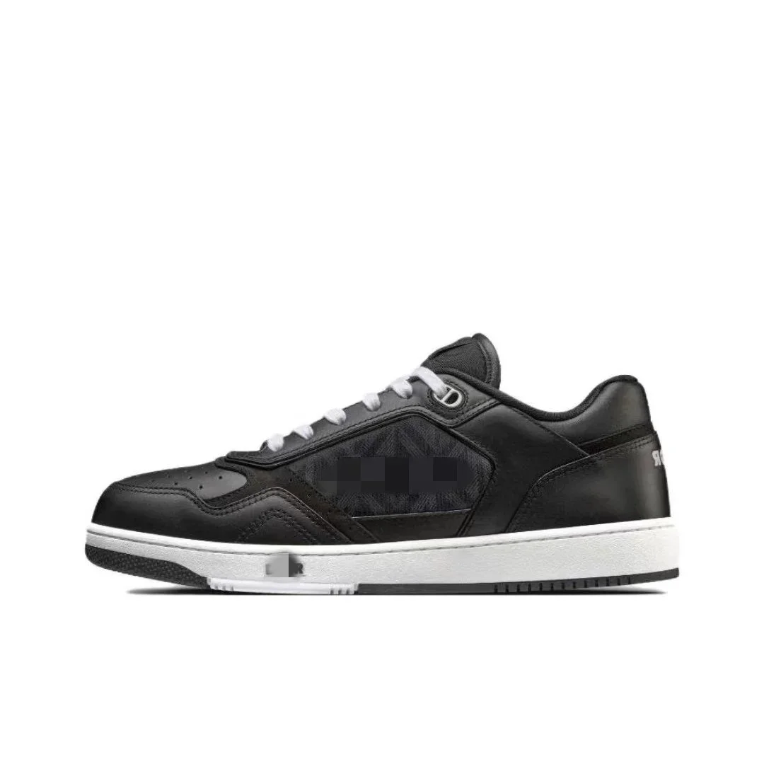 Dior Dior Saddle Black Leather Sneakers Black - 1