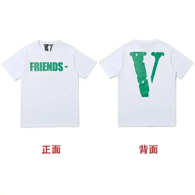 VLONE White Friends V T-Shirt White - 1