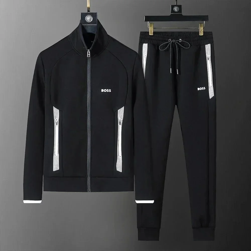 Hugo Boss Hugo Boss Black & White Tracksuit Set Black - 1