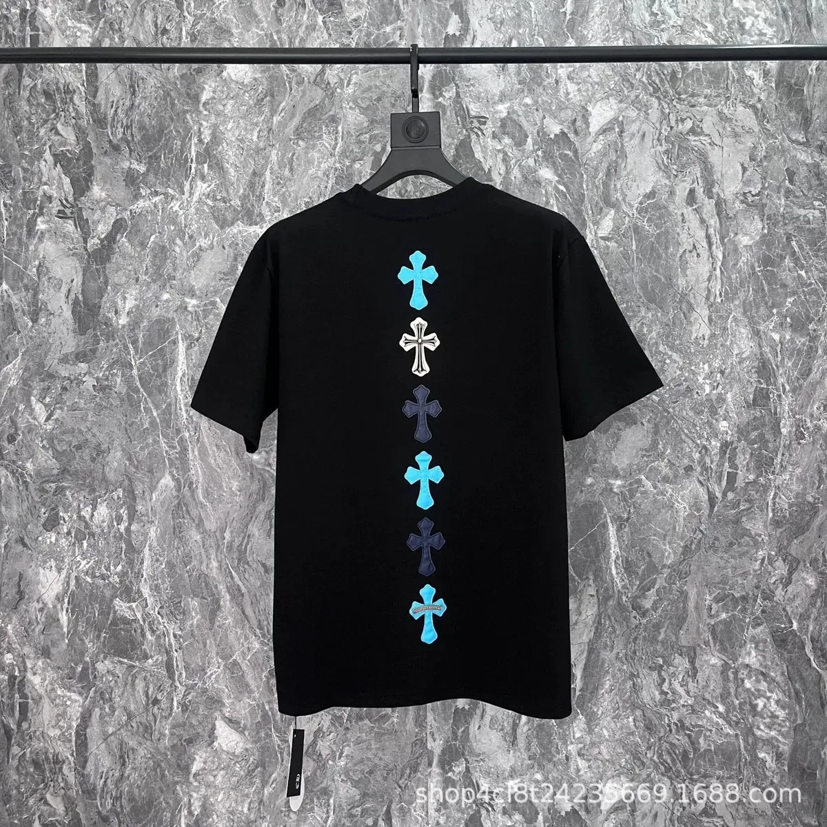 Chrome Hearts Chrome Hearts Cross T-Shirt Black Black - 1