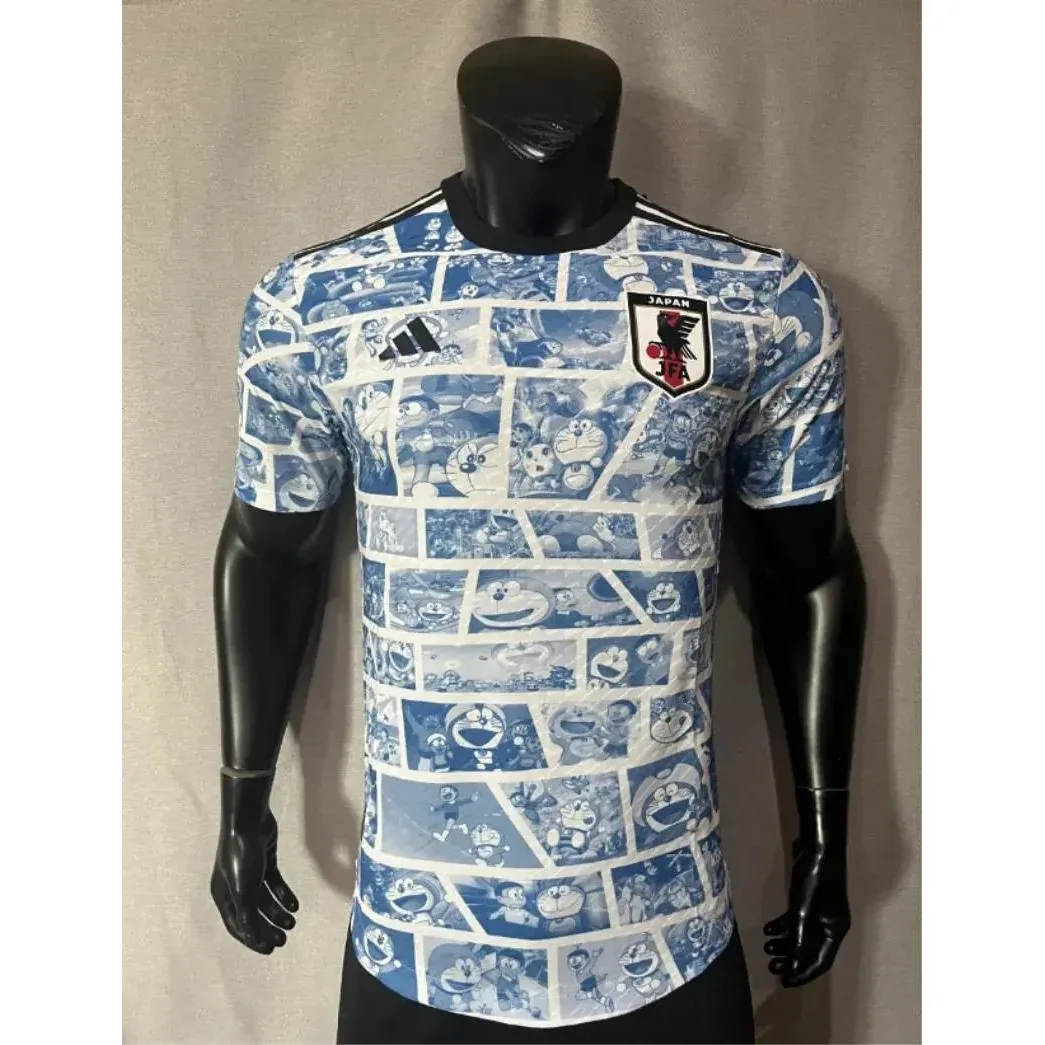 Adidas Adidas Japan Doraemon Jersey Blue T-Shirt Blue - 1