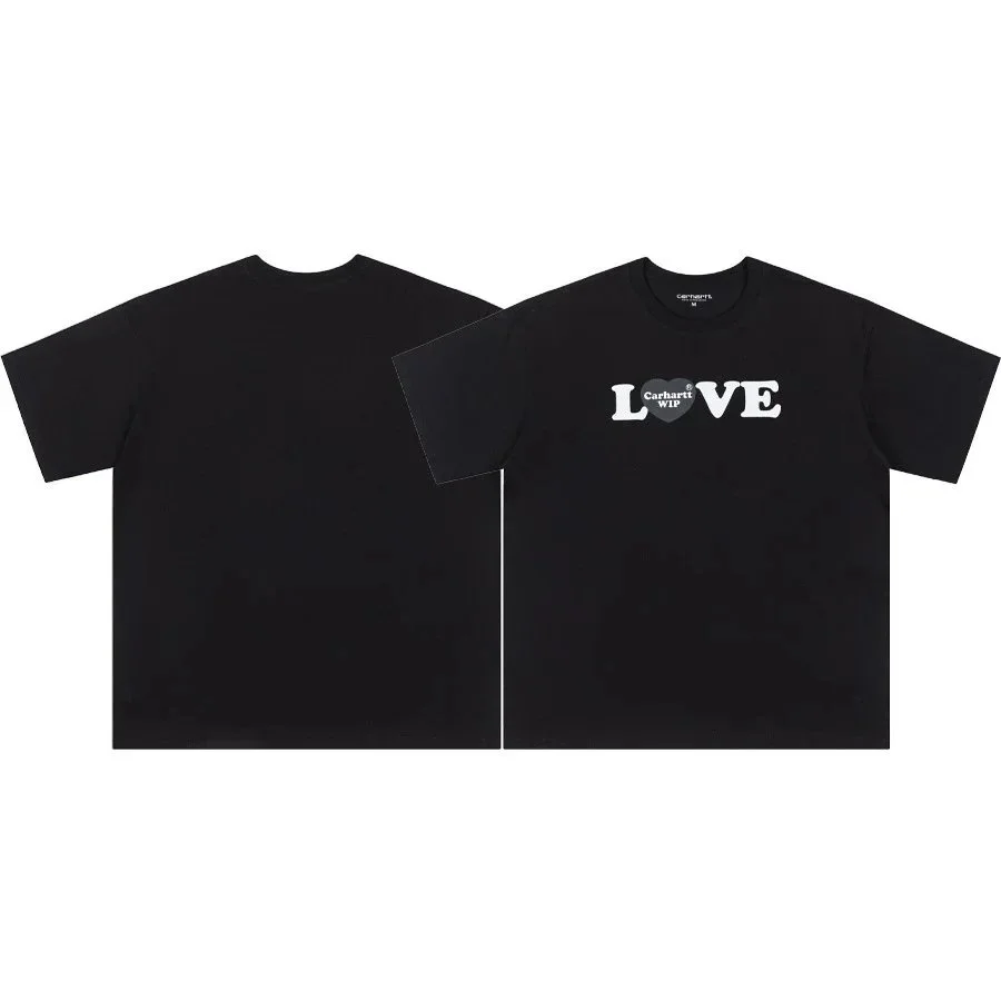 Carhartt WIP Carhartt WIP LOVE T-Shirt Black Black - 1