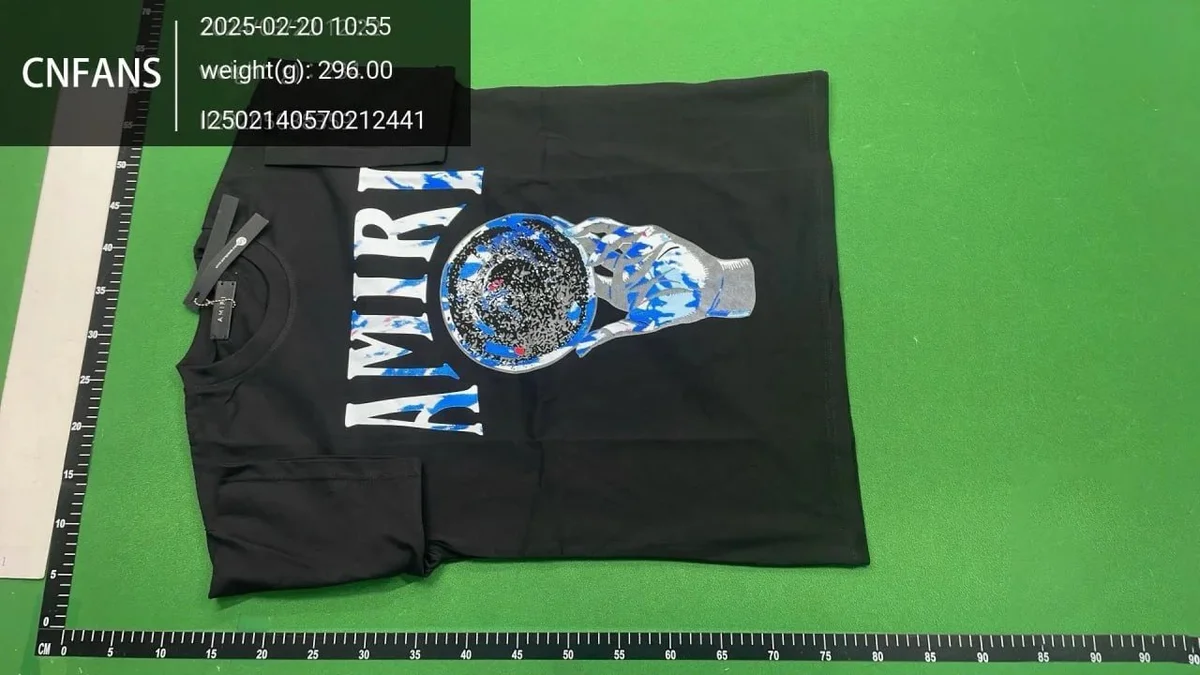 Amiri Amiri Black AMIRI Graphic T-Shirt Black - 1