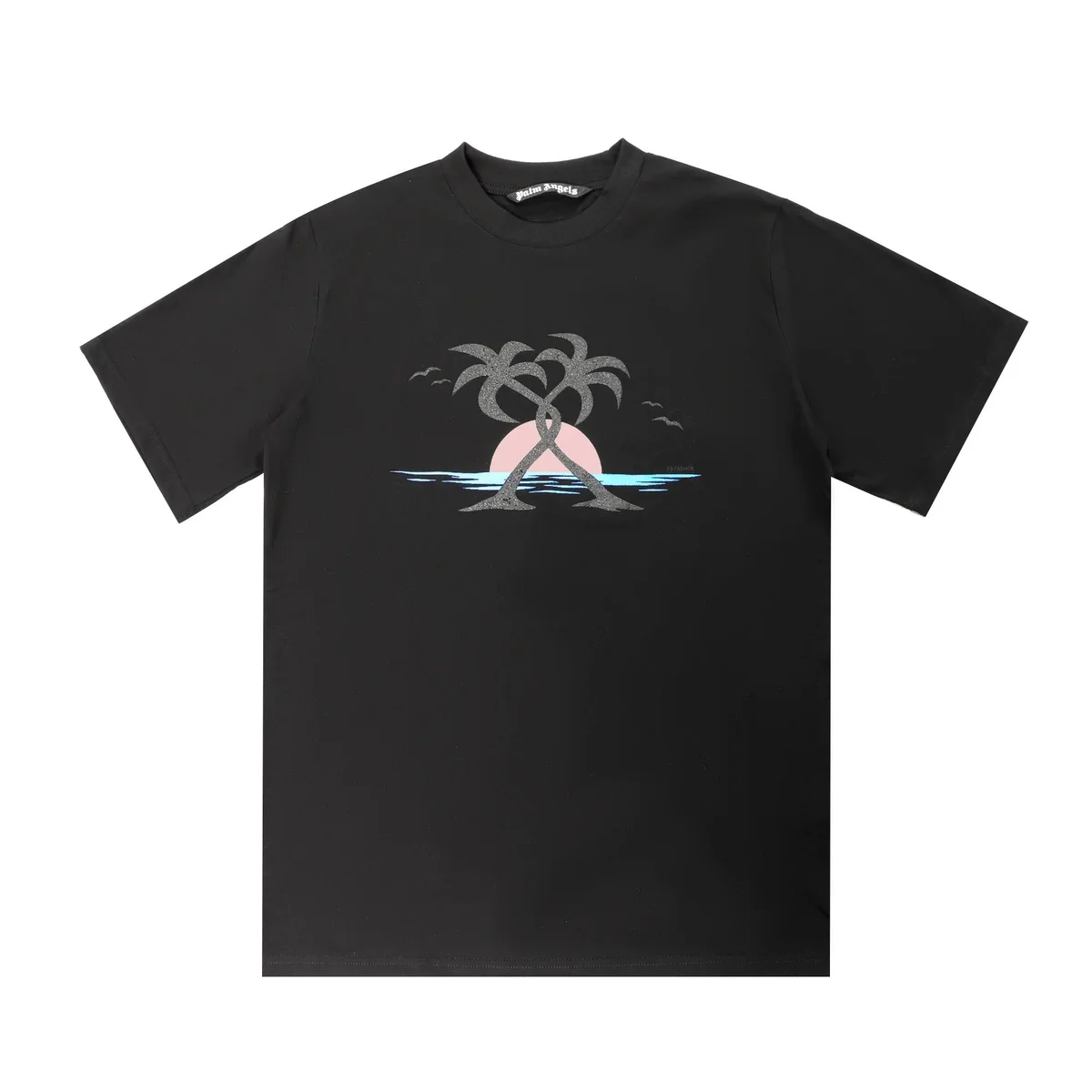 Palm Angels Palm Angels Bear Black T-Shirt Black - 1