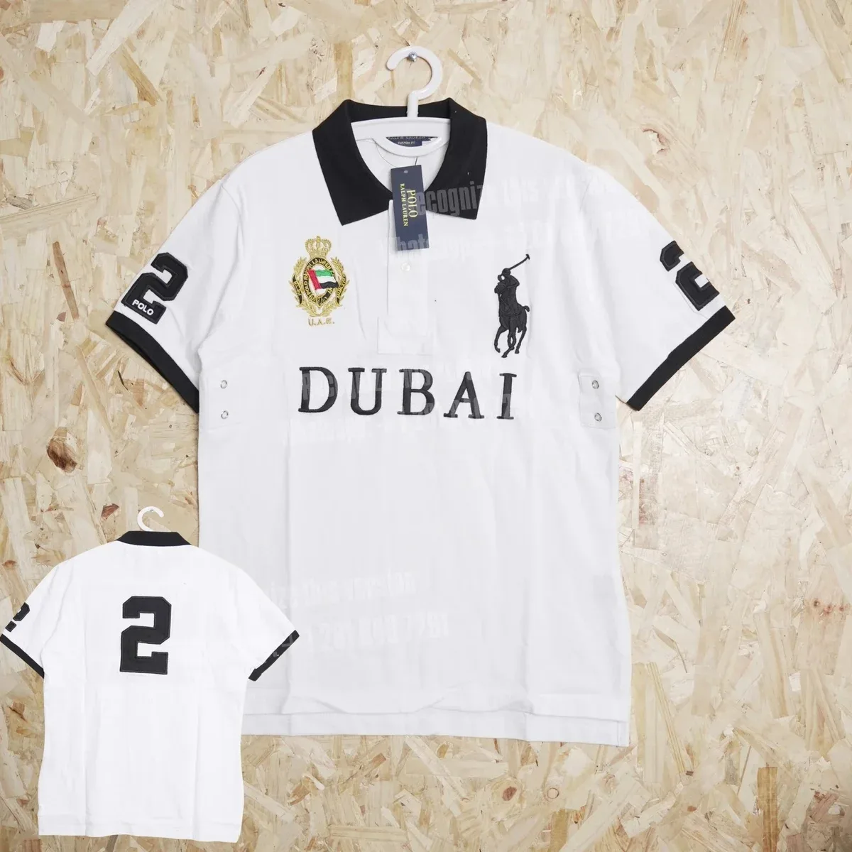 Polo Ralph Lauren Polo Ralph Lauren Big Pony Dubai Polo Shirt White White - 1