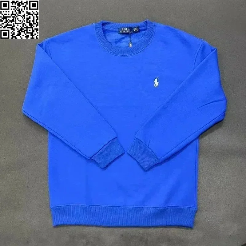 Polo Ralph Lauren Polo Ralph Lauren Blue Crew Neck Sweatshirt Blue - 1