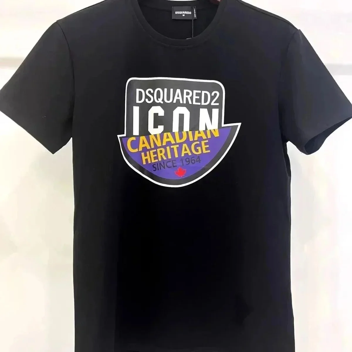 DSQUARED2 DSQUARED2 Icon Canadian Heritage Black T-Shirt Black - 1