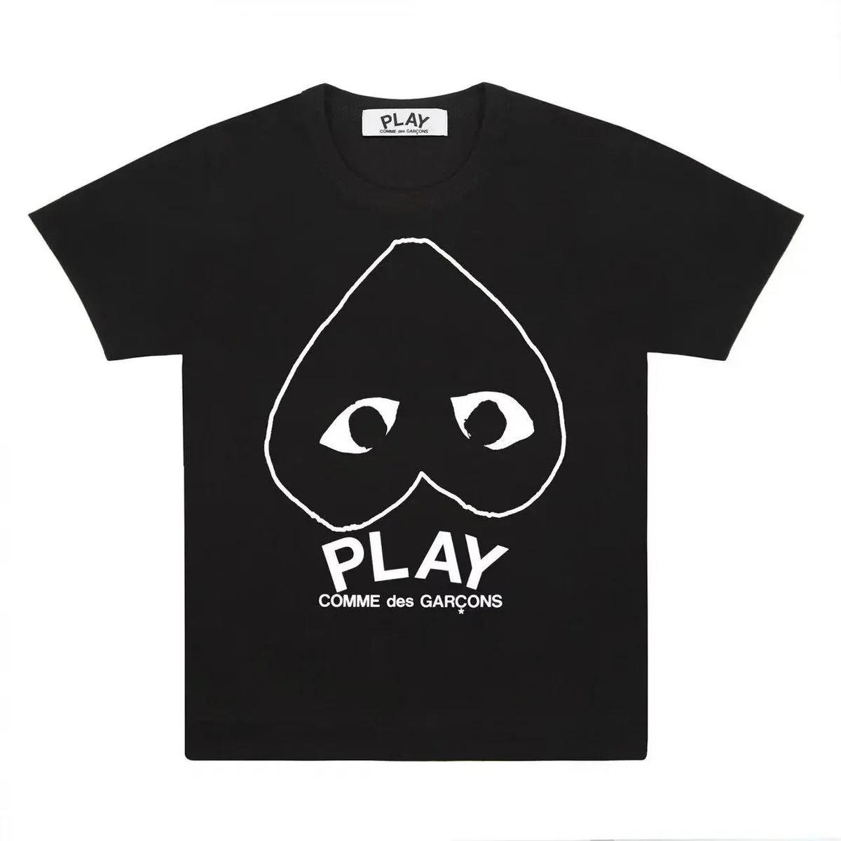 Comme des Garçons Comme des Garçons PLAY Black Heart T-Shirt Black - 1