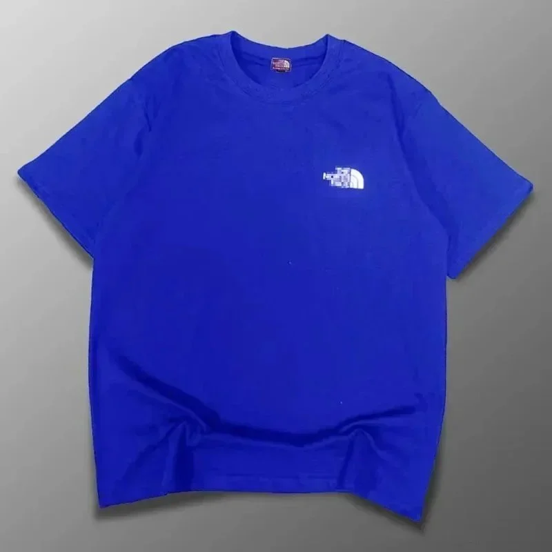 The North Face The North Face Blue Solid T-Shirt Blue - 1