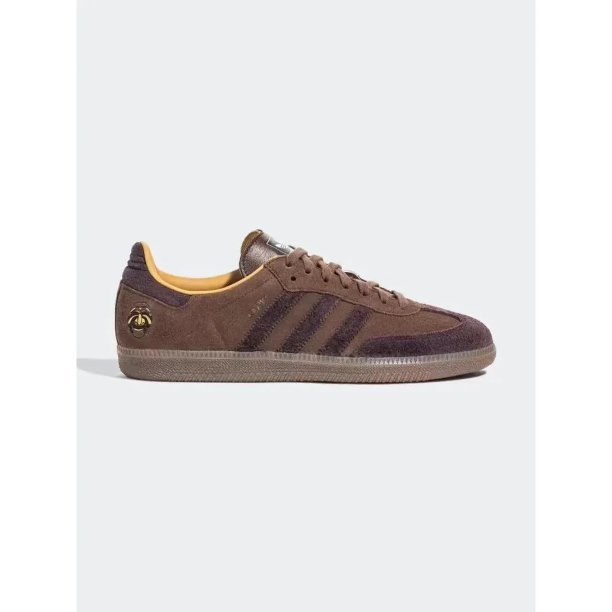 Adidas Adidas Samba Brown Leather Sneakers Brown - 1