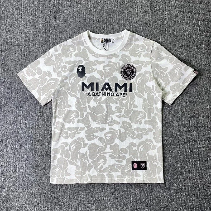 A Bathing Ape A Bathing Ape Miami Camo T-Shirt White