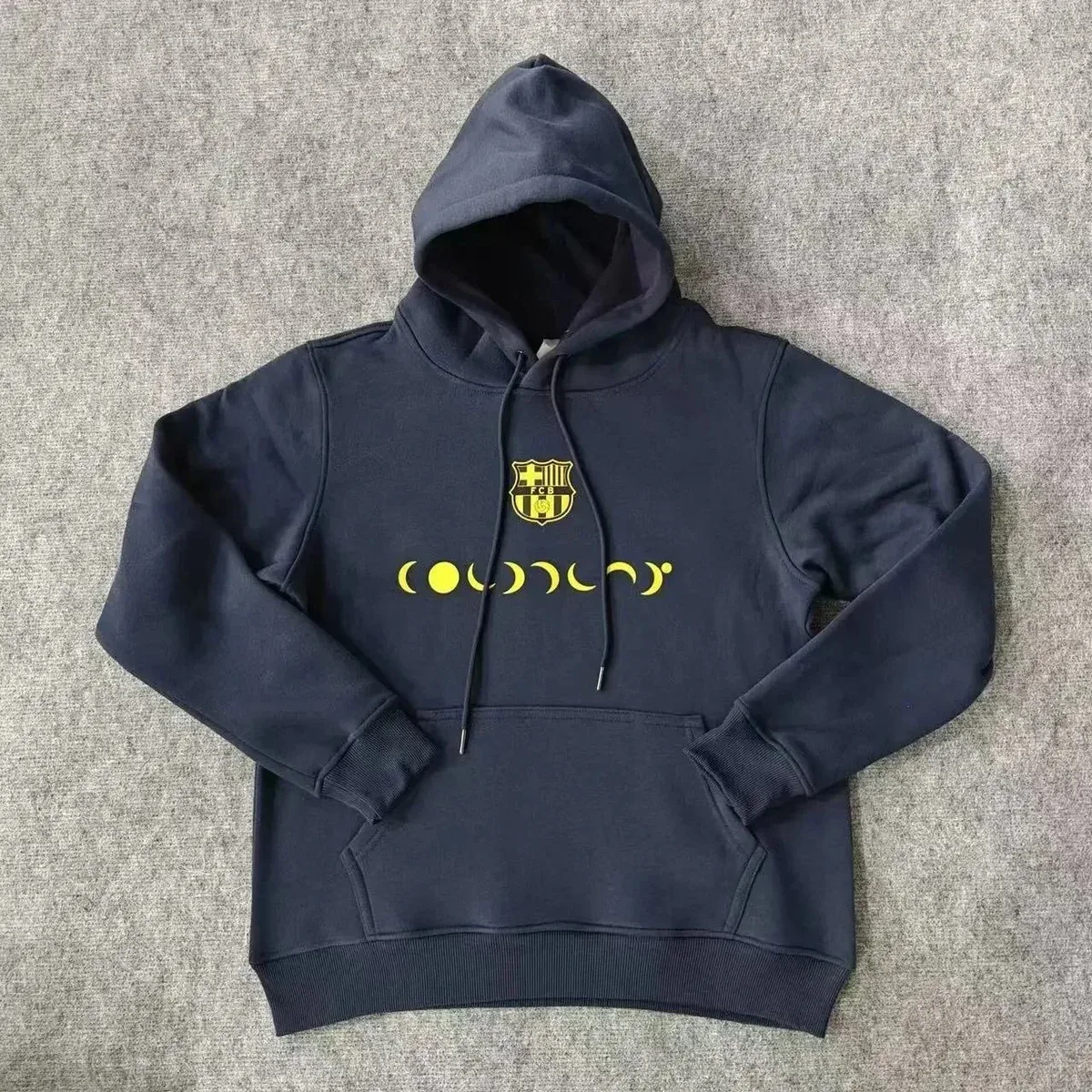 Other FCB Moon Phases Hoodie Sweatshirt Navy - 1