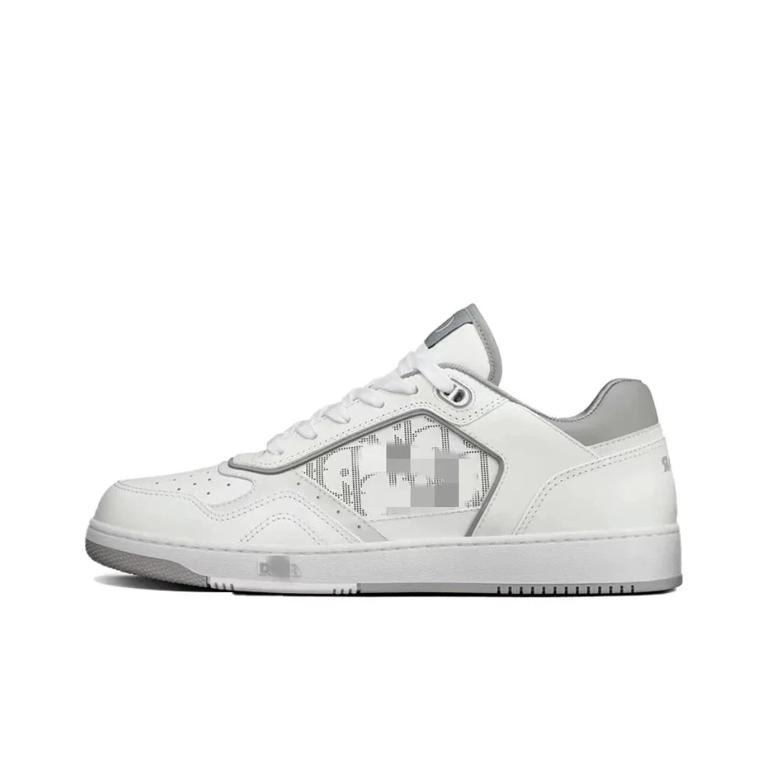 Dior Dior White & Grey Low Top Sneakers White - 1