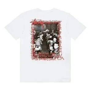 Stussy Stussy White Graphic T-Shirt White - 1