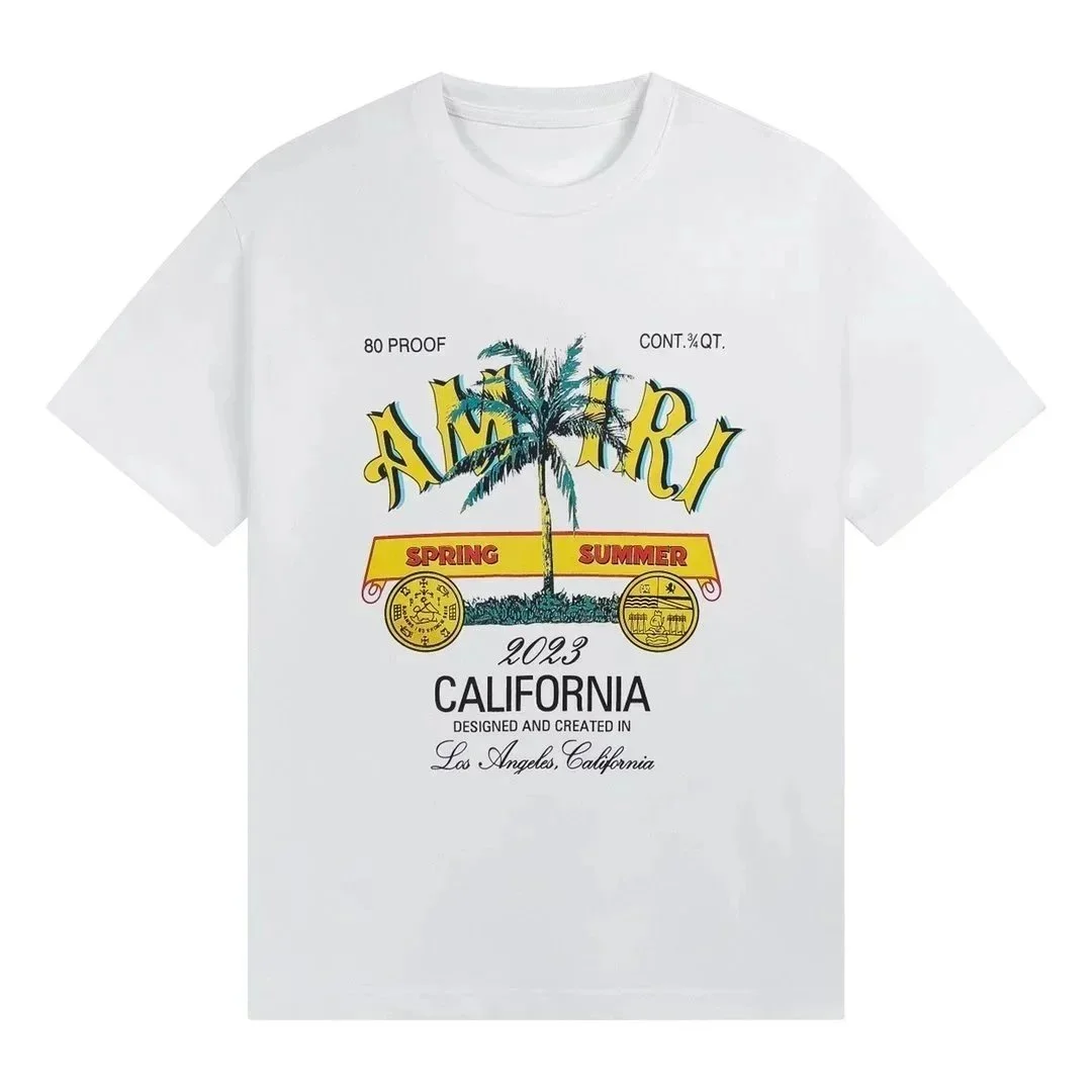 Amiri Amiri Spring Summer 2023 California White T-Shirt White - 1