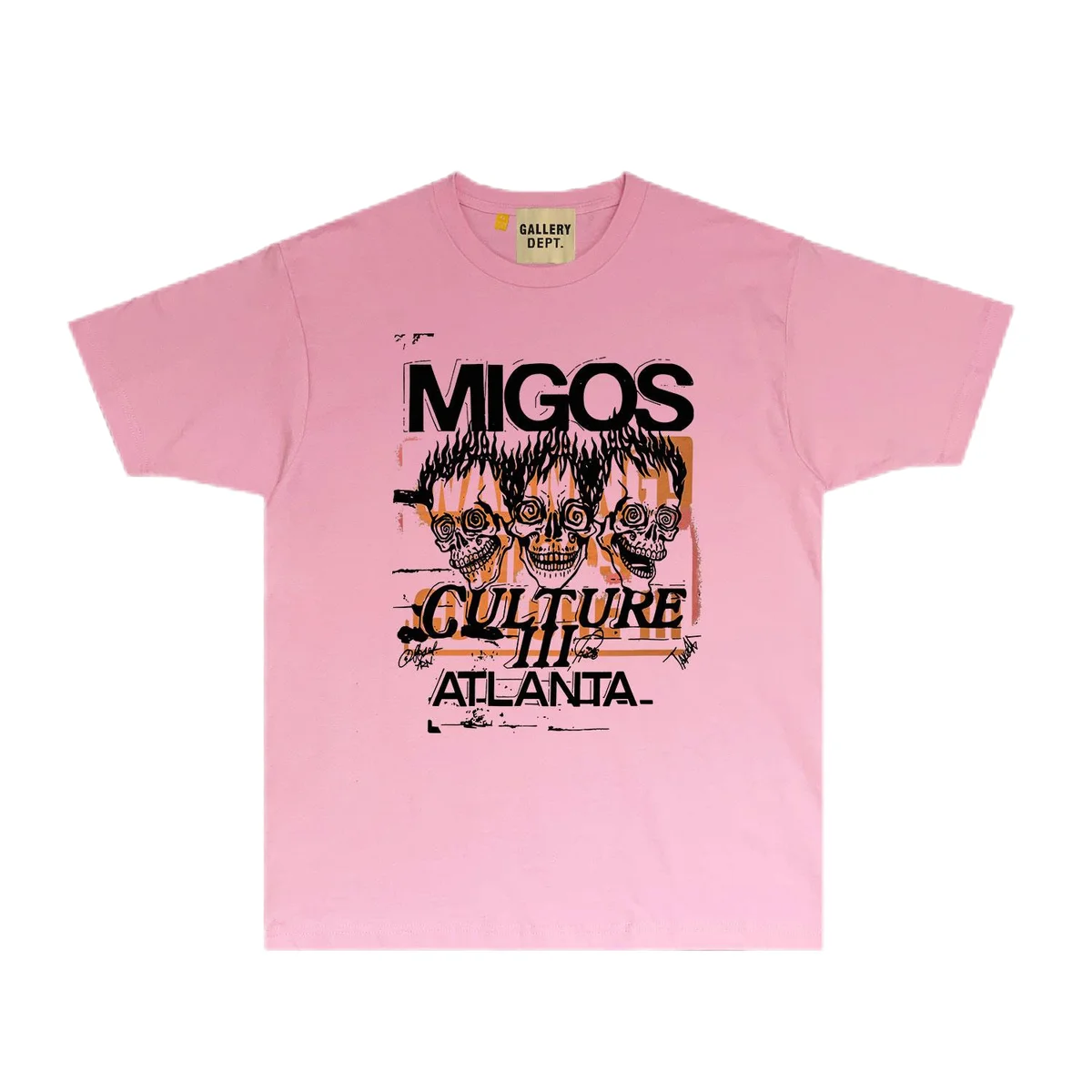 Gallery Dept. Gallery Dept. Migos Culture III Atlanta Pink T-Shirt Pink - 1