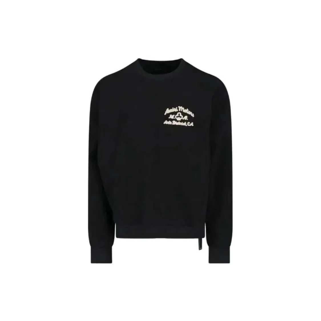 Other Black 'Ansel Motors' Embroidered Crewneck Sweatshirt Black - 1