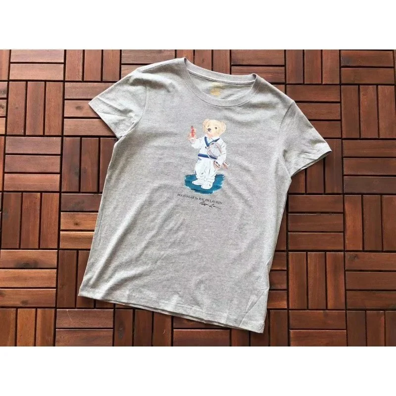 Polo Ralph Lauren Polo Ralph Lauren Polo Bear Grey T-Shirt Grey - 1
