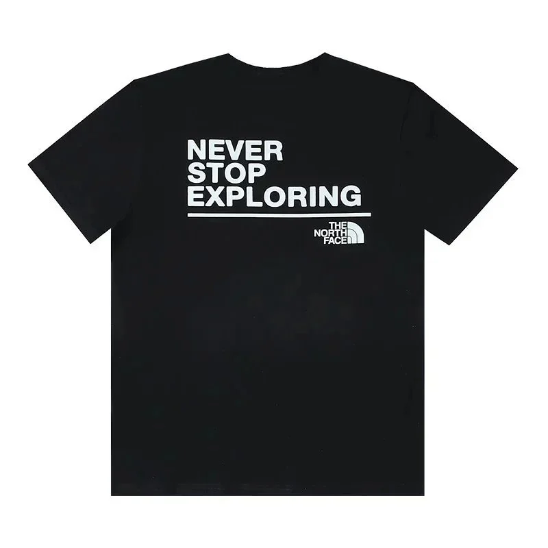 The North Face The North Face Never Stop Exploring Black T-Shirt Black - 1