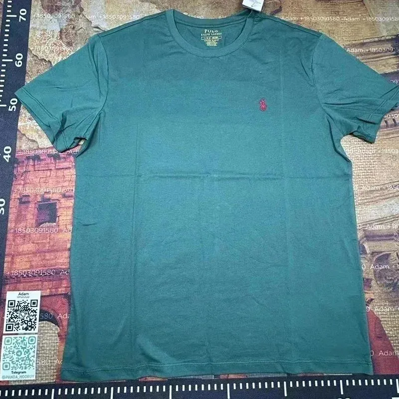 Polo Ralph Lauren Polo Ralph Lauren Solid Green T-Shirt Green - 1