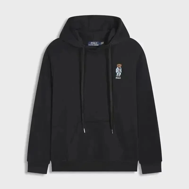Polo Ralph Lauren Polo Ralph Lauren Big Pony Black Hoodie Black - 1