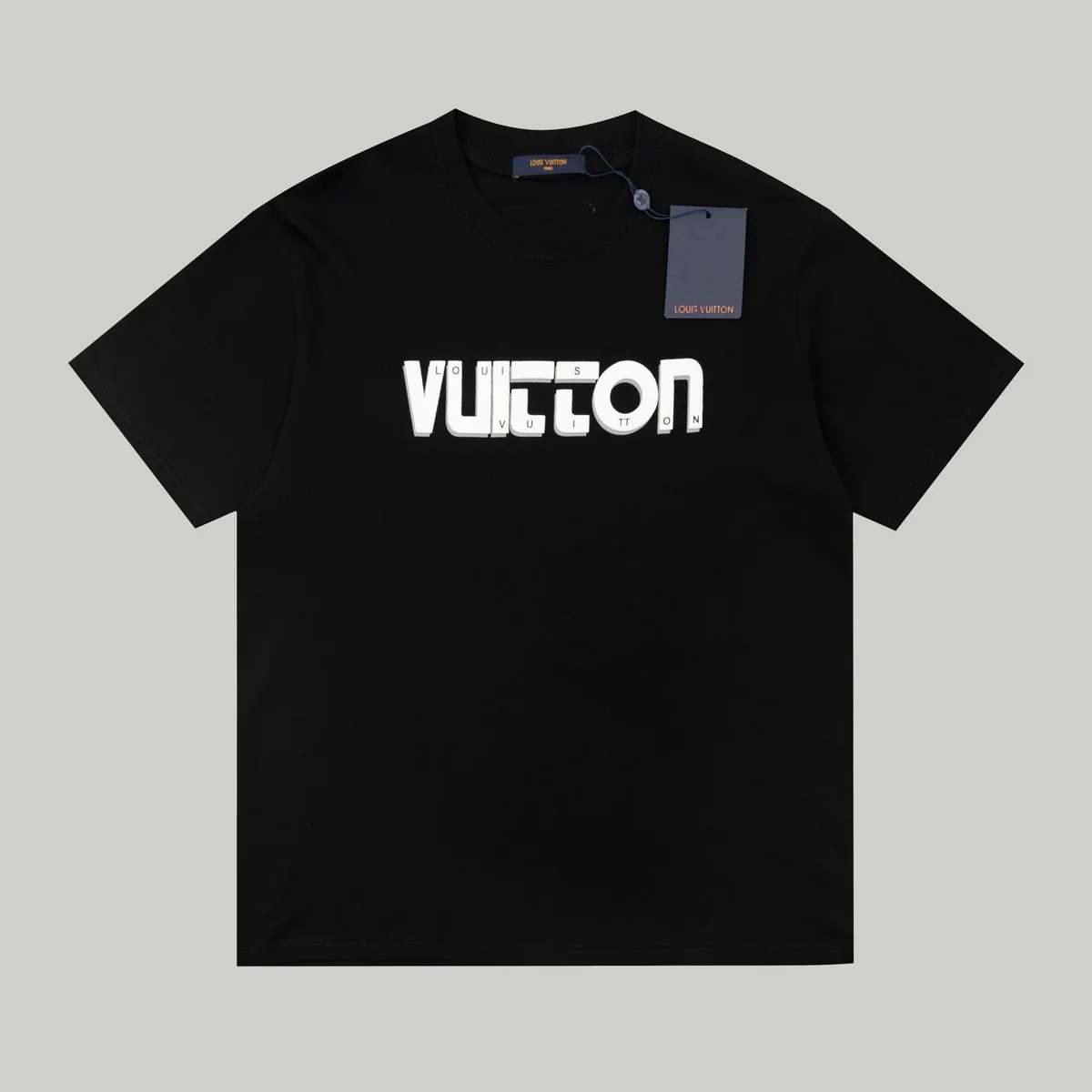 Louis Vuitton Louis Vuitton Black Logo T-Shirt Black