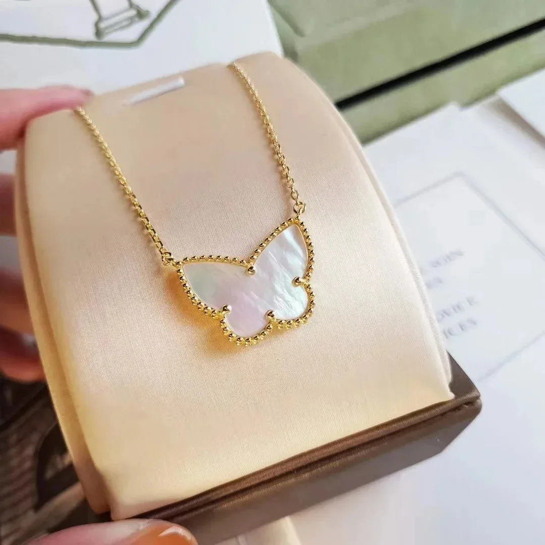 Van Cleef & Arpels Van Cleef & Arpels Sweet Alhambra Butterfly Necklace Gold Gold - 1