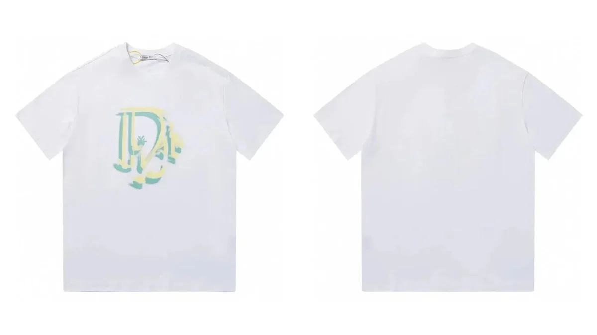 Dior Dior White Diorissimo T-Shirt White - 1