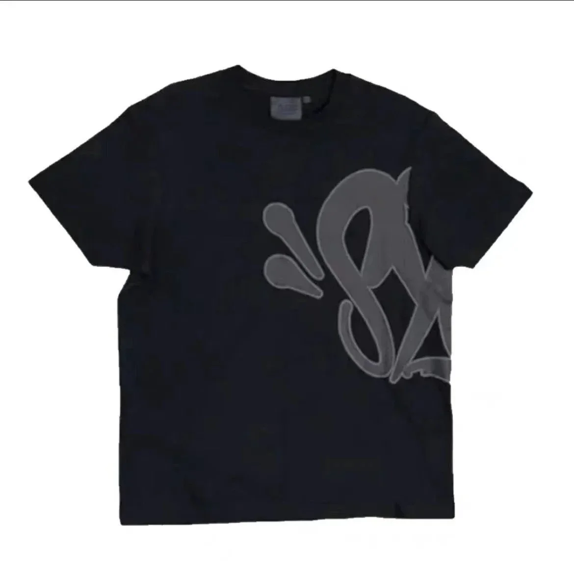 Essentials Unisex Black Graphic T-Shirt Black - 1