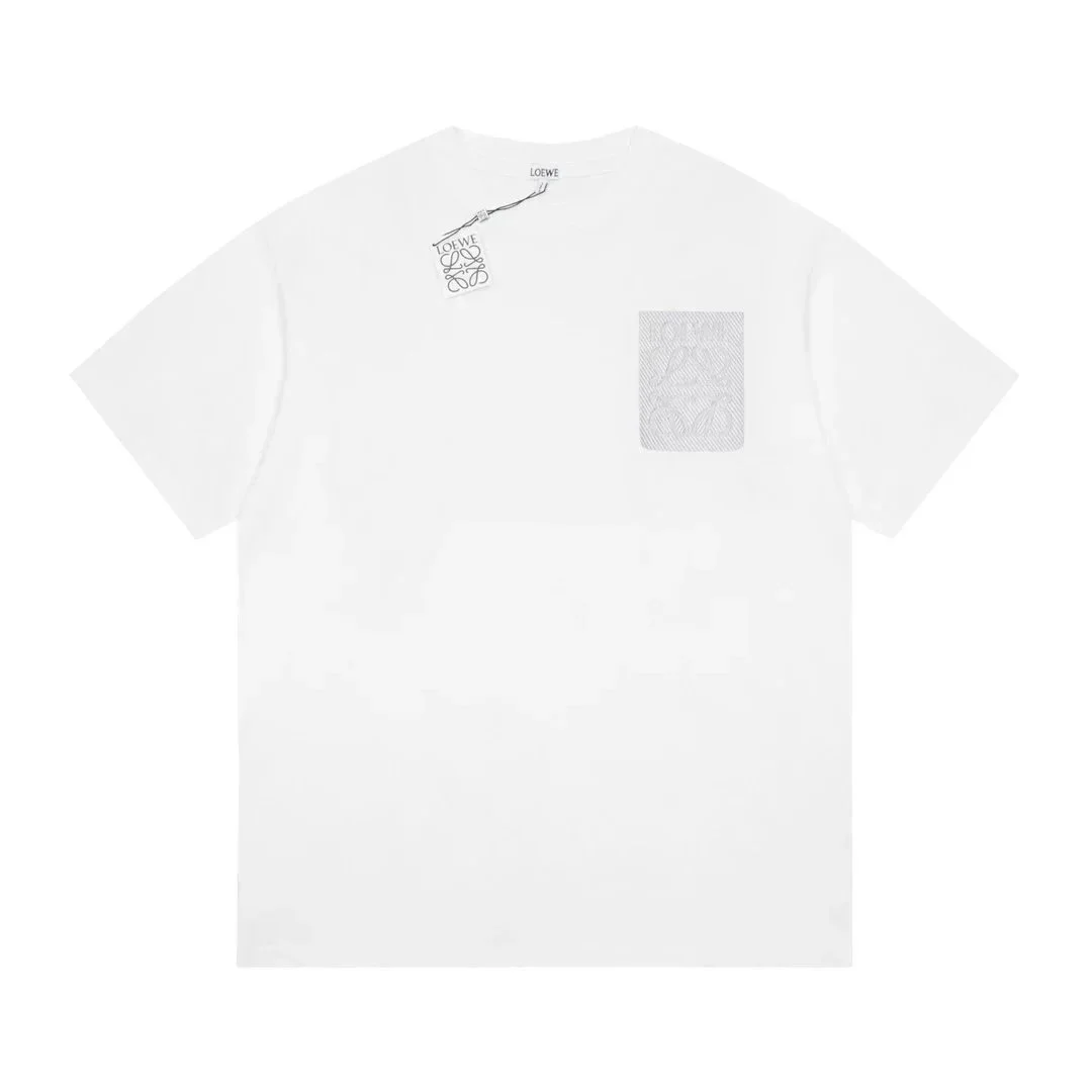Loewe Loewe Anagram White T-Shirt White - 1