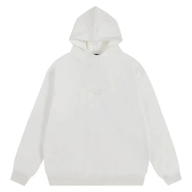 Fear of God Fear of God Essentials White Hoodie White - 1