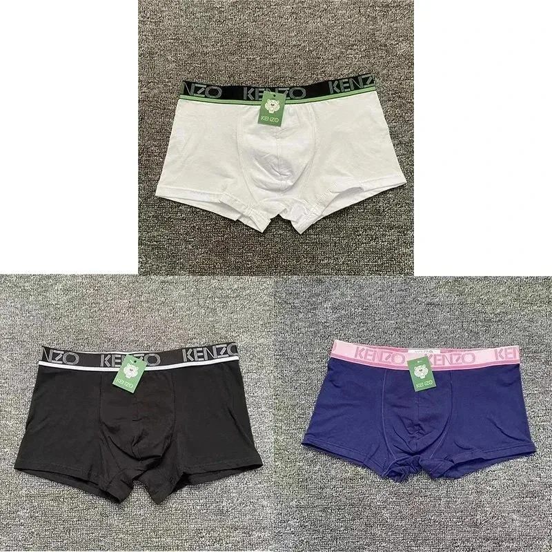 Kenzo Kenzo Boxer Briefs White, Black, Blue Men's Underwear Black