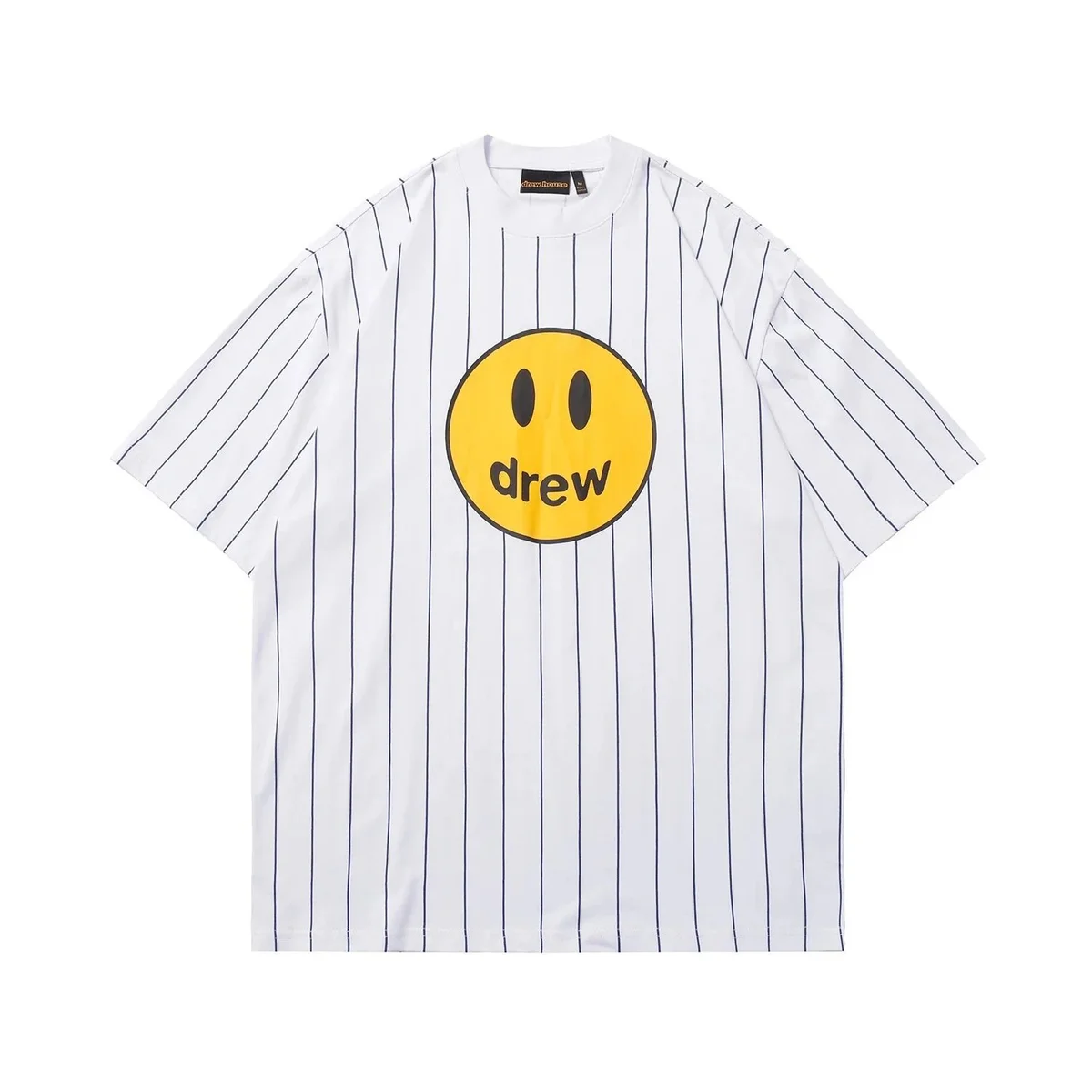 Drew House Drew House Smiley Stripe T-Shirt White White - 1