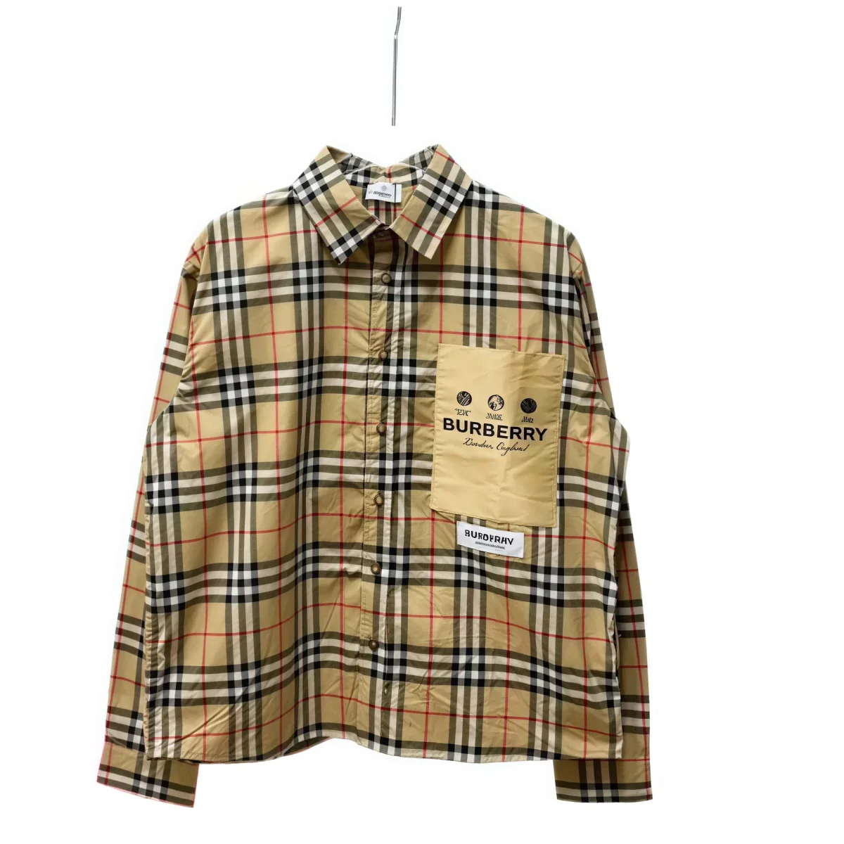 Burberry Burberry Vintage Check Long Sleeve Shirt Beige - 1