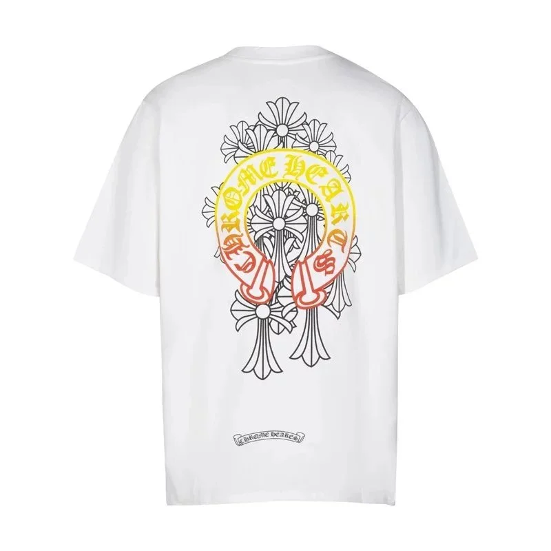 Chrome Hearts Chrome Hearts Floral Cross T-Shirt White White - 1