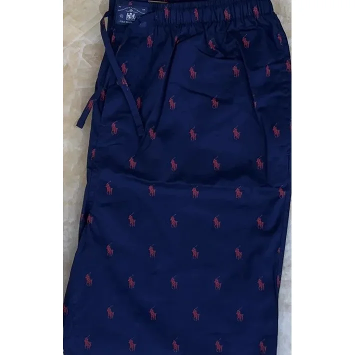 Polo Ralph Lauren Polo Ralph Lauren Navy Red Pony Logo Pants Navy - 1