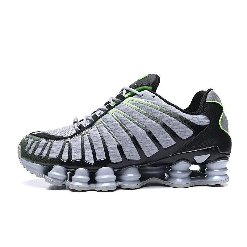Nike Nike Shox TL Grey/Black Green Sneakers Grey - 1