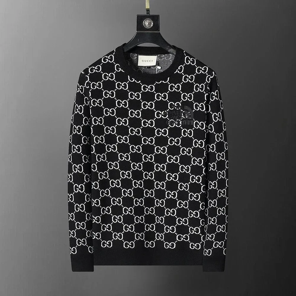 Gucci Gucci GG Monogram Sweater Black Black - 1